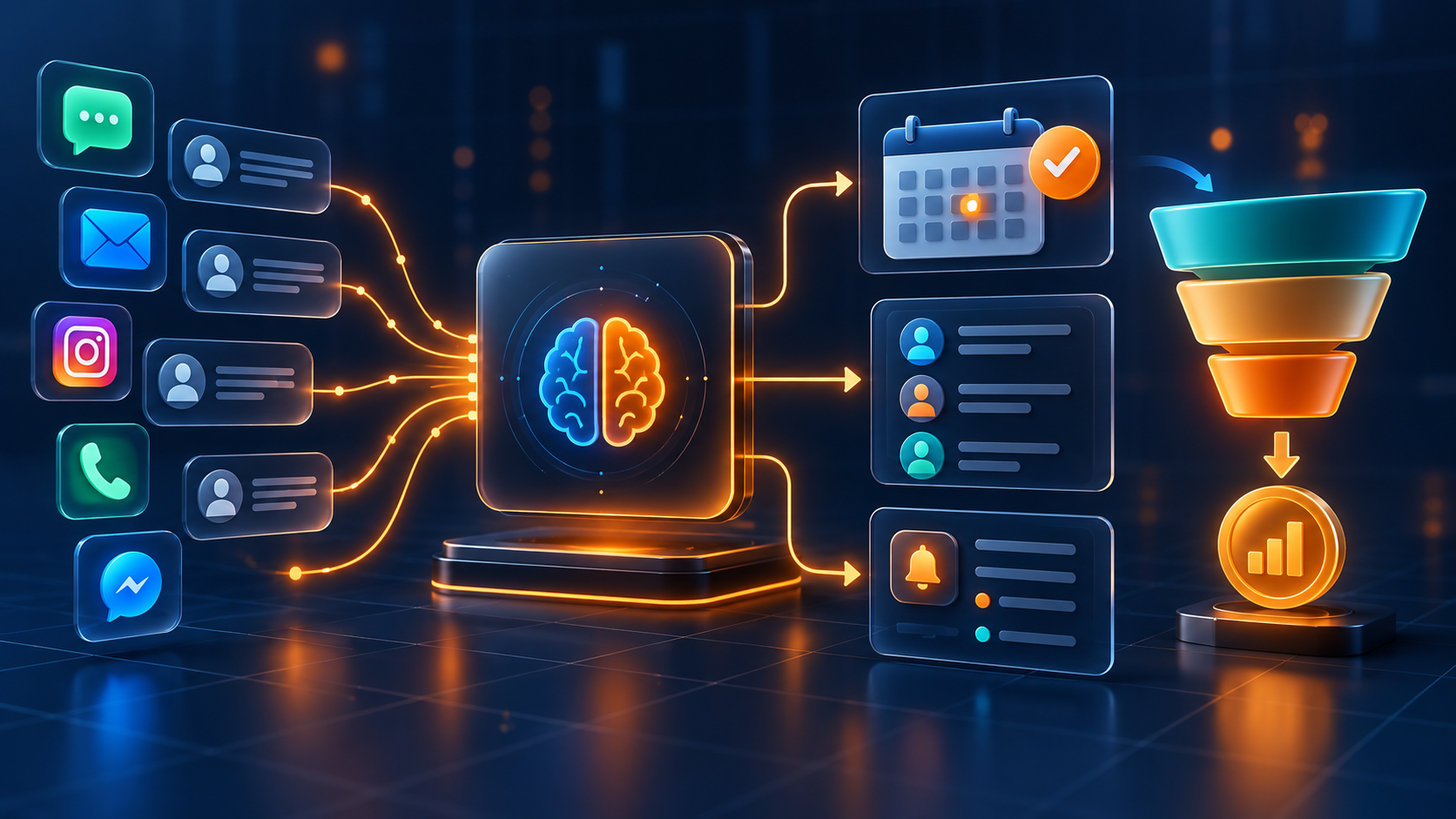 برنامج CRM بالذكاء الاصطناعي: كيف تؤتمت وكلاء AI المبيعات والتواصل مع العملاء