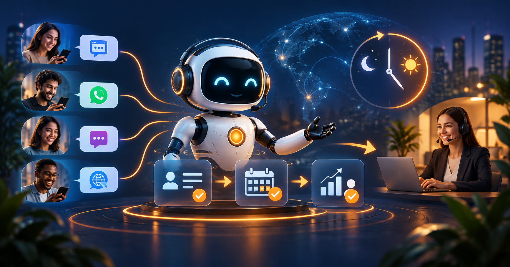 AI Sales Agent: How AI Qualifies Leads, Follows Up and Books Appointments
