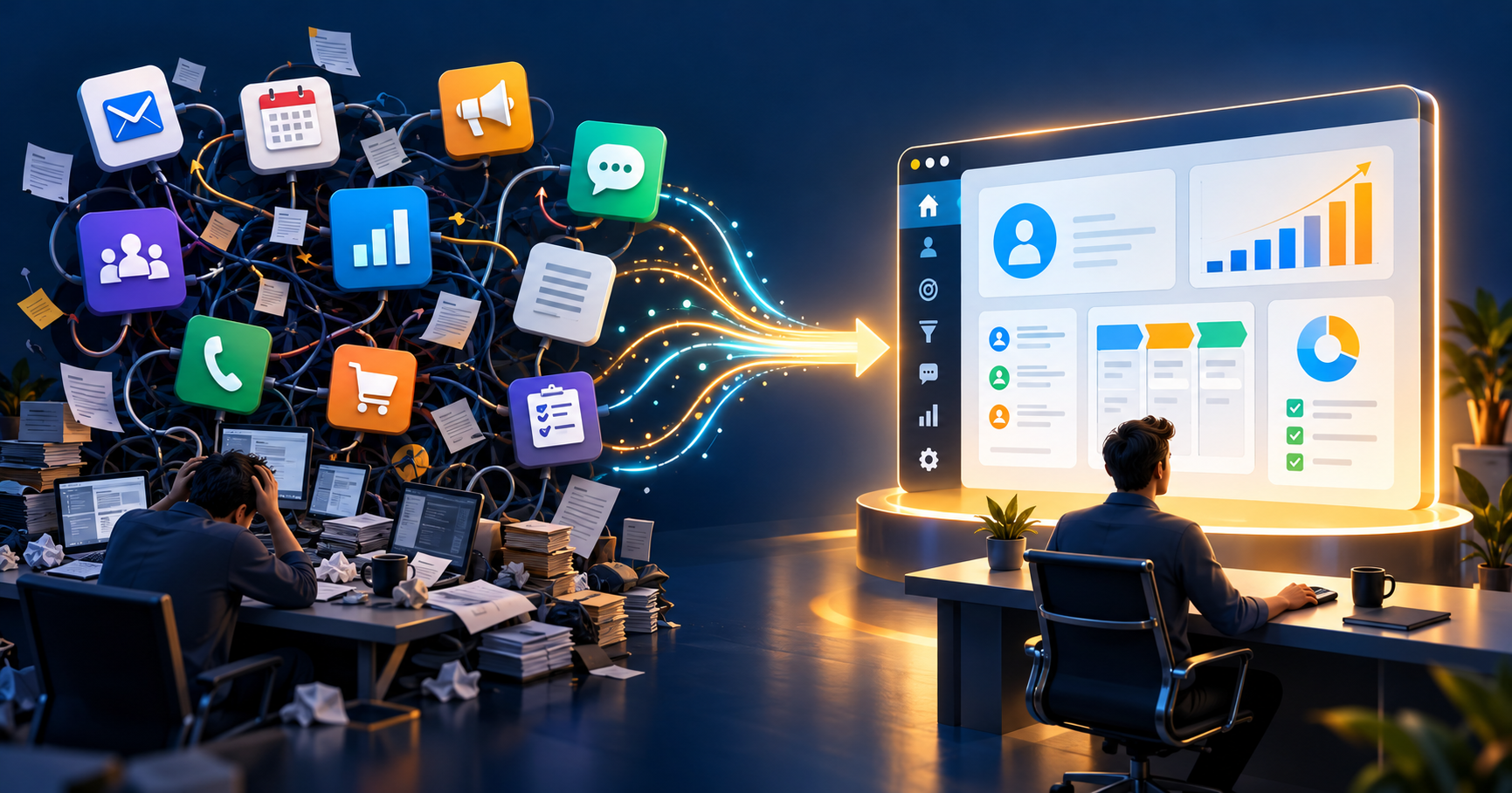All-in-One CRM vs Separate Marketing and Sales Tools
