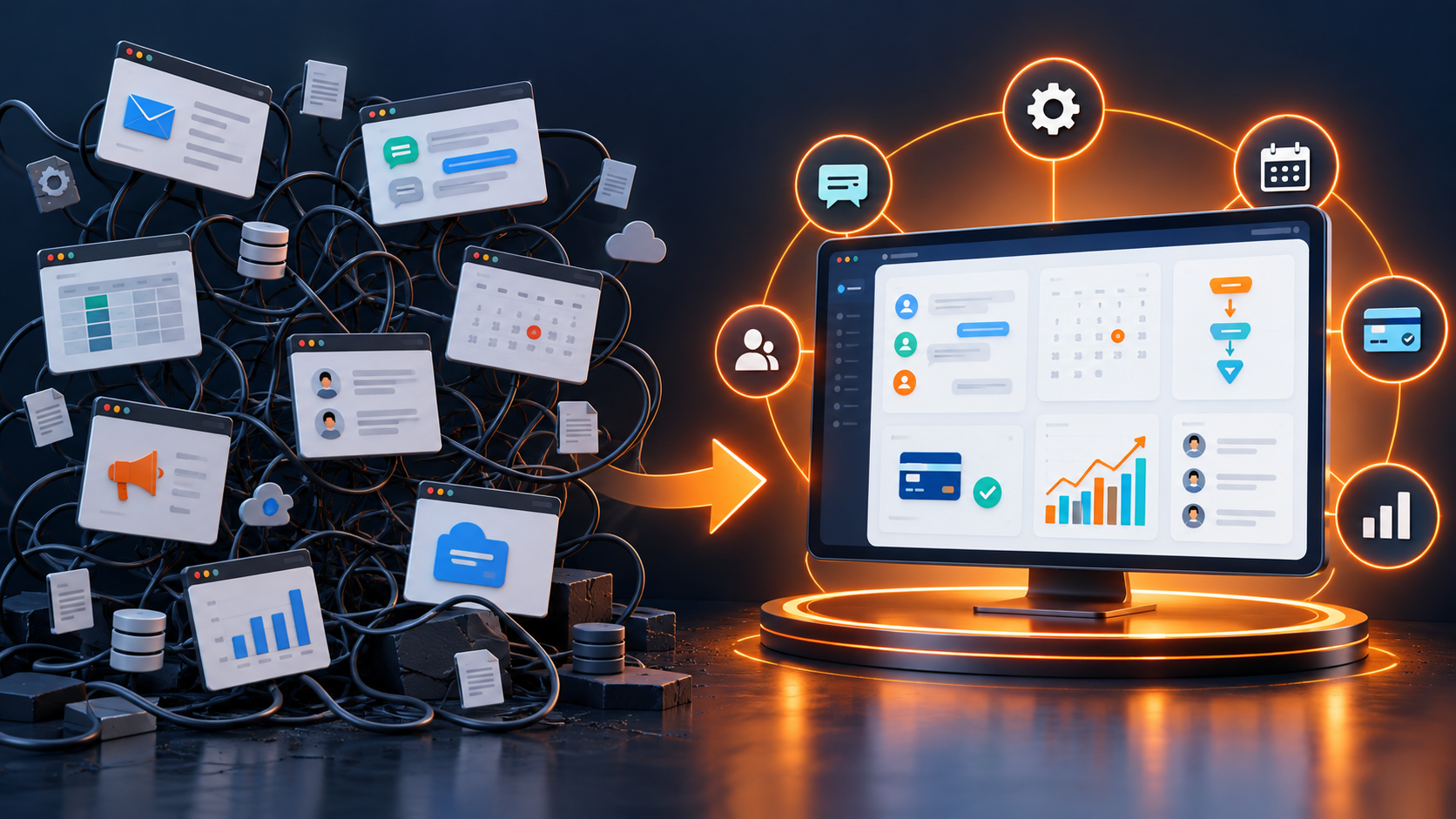 نظام CRM متكامل أم أدوات منفصلة: أيهما أفضل لإدارة وتنمية أعمالك؟